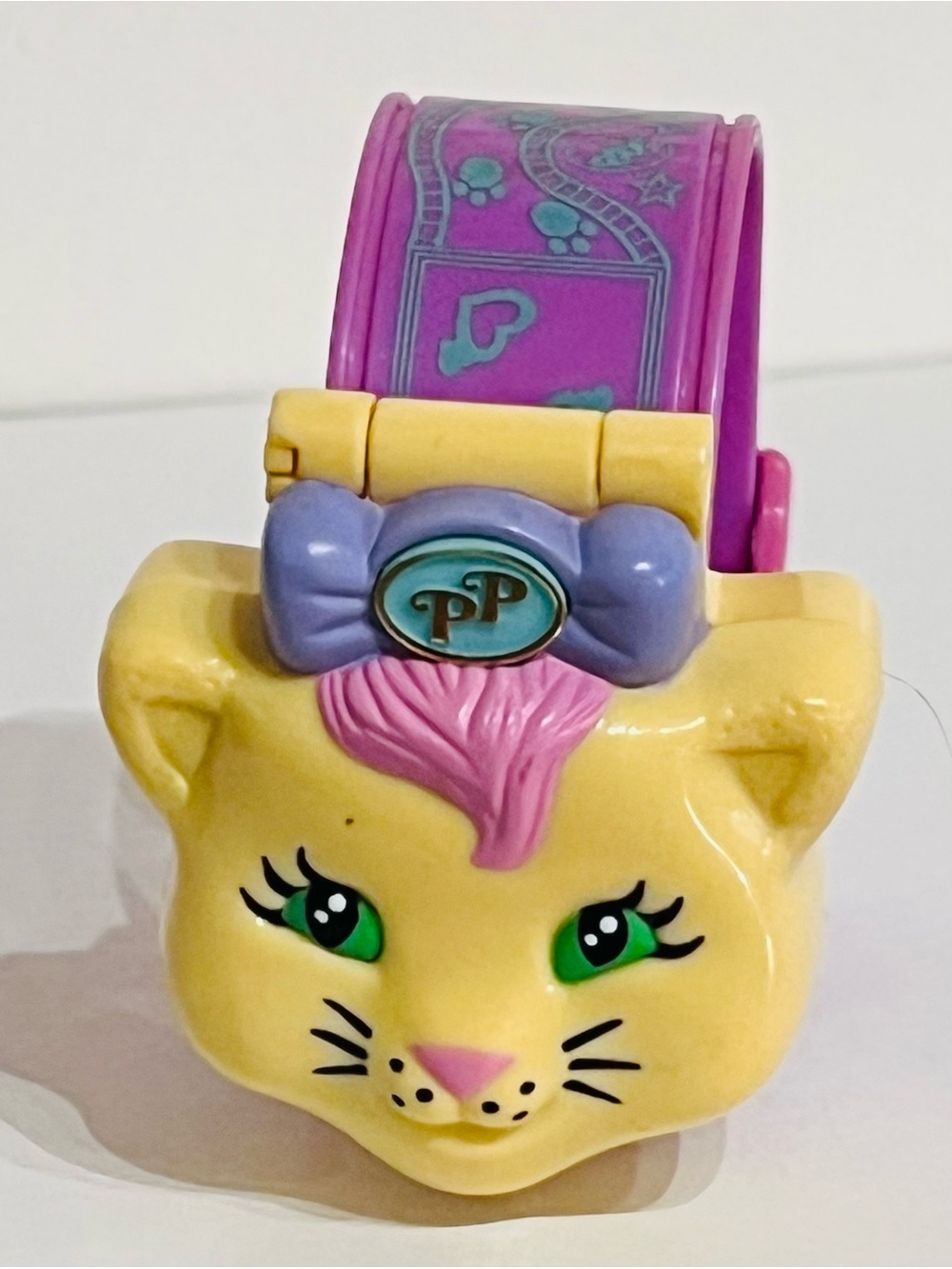 Bluebird Vintage Polly Pocket 1995 Polly Loves Kitty Bracelet Set